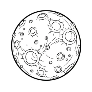 coloriage Système Solaire gratuit en ligne