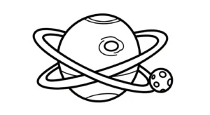 télécharger coloriage Système Solaire gratuit