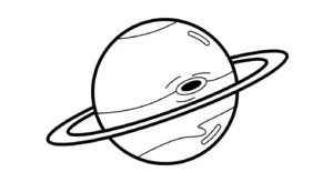 coloriage Système Solaire pour enfant à imprimer