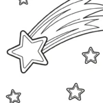 coloriage Système Solaire a imprimer pour enfant de 4 ans