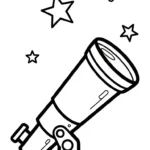 coloriage Système Solaire pour enfant à imprimer