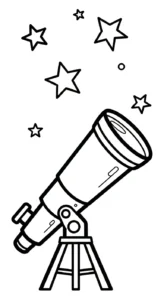 coloriage Système Solaire pour enfant à imprimer
