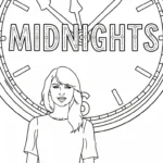 coloriage Taylor Swift en ligne pour enfant