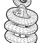 coloriage Taylor Swift pour enfant de à imprimer