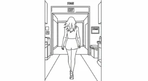 coloriage Taylor Swift et decoupage a imprimer gratuit