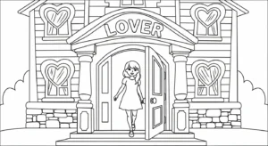 coloriage Taylor Swift et decoupage