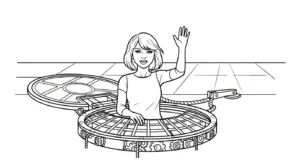 coloriage Taylor Swift gratuit en ligne