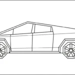 coloriage Tesla a colorier en ligne