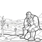coloriage Thanos à imprimer pdf gratuit