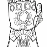 coloriage Thanos et dessin a imprimer