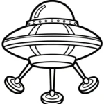 coloriage UFO pour enfant de 10 ans