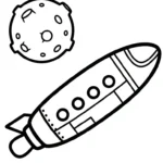 coloriage UFO d