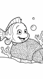 coloriage Ariel updated pour enfants à imprimer