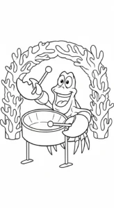 coloriage Ariel updated à imprimer pour enfant de 4 ans