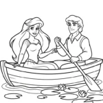 coloriage Ariel updated et dessin a imprimer
