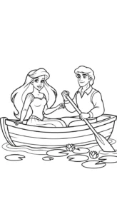 coloriage Ariel updated et dessin a imprimer