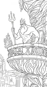 coloriage Ariel updated à imprimer