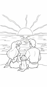 coloriage Ariel updated en ligne