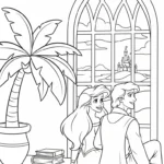 coloriage Ariel updated gratuit à imprimer