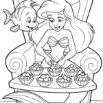 coloriage Ariel updated a colorier en ligne gratuitement