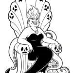 coloriage Ariel updated a imprimer gratuitement