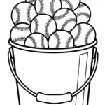 coloriage Balle molle updated à imprimer gratuitement