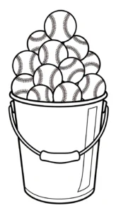 coloriage Balle molle updated à imprimer gratuitement