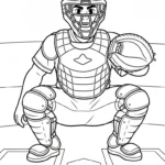 image pour coloriage Balle molle updated enfant