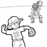 coloriage Balle molle updated pour primaire