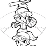coloriage Balle molle updated à imprimer gratuit