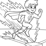 image pour coloriage Balle molle updated enfant