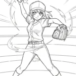 coloriage Balle molle updated à imprimer pour enfant de 7 ans