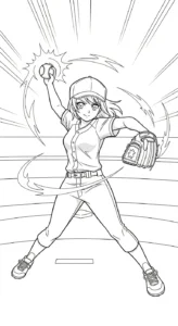 coloriage Balle molle updated à imprimer pour enfant de 7 ans