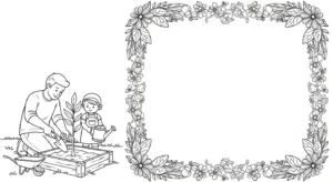 coloriage Bonne Fête Papa updated pour enfants