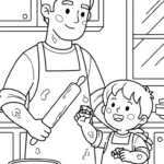 coloriage Bonne Fête Papa updated gratuit pour enfants