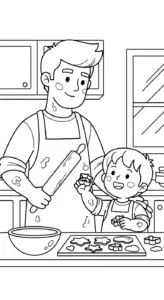 coloriage Bonne Fête Papa updated gratuit pour enfants