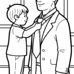 coloriage Bonne Fête Papa updated et decoupage a imprimer gratuit