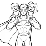 coloriage Bonne Fête Papa updated et dessins