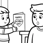 coloriage Bonne Fête Papa updated à imprimer gratuitement