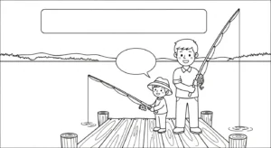 coloriage Bonne Fête Papa updated à imprimer pdf gratuit