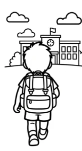 télécharger coloriage Cartable updated gratuit