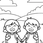 coloriage Cartable updated pour enfants a imprimer gratuit