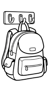 coloriage Cartable updated à imprimer pour enfant de 12 ans