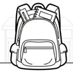 coloriage Cartable updated en ligne