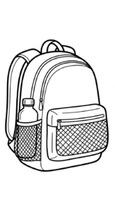 coloriage Cartable updated d