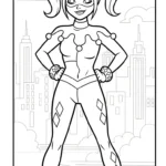 coloriage Harley Quinn updated et apprentissage