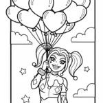 coloriage Harley Quinn updated et dessins