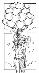 coloriage Harley Quinn updated et dessins