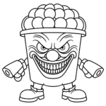 coloriage Italian Brainrot updated a colorier en ligne