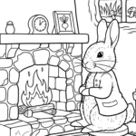 télécharger coloriage Peter Rabbit gratuit